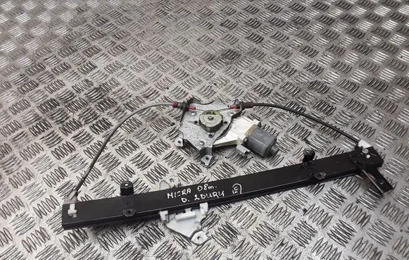 Nissan Micra C+C Rear door window regulator with motor 