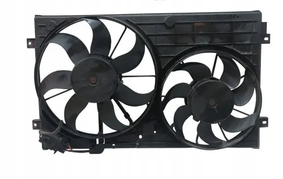 Volkswagen PASSAT B6 Electric radiator cooling fan 1K0121207T