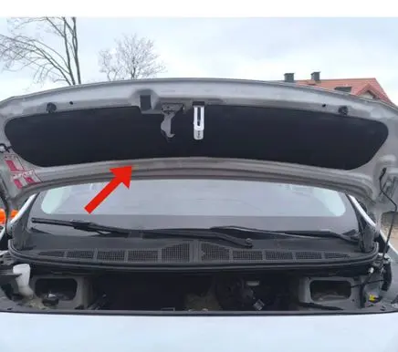 Peugeot Expert Engine bonnet/hood sound/heat insulation 
