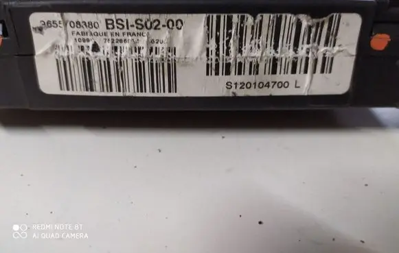 Peugeot 407 Comfort/convenience module 9655708380 S120104700L