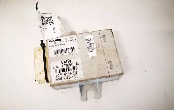BMW 5 F10 F11 Other control units/modules 37146798937 6798937