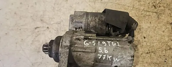 Volkswagen Golf V Starter motor 02Z91103H 211107 4644PG