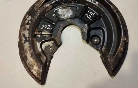 Skoda Octavia Mk2 (1Z) Rear brake disc plate dust cover 