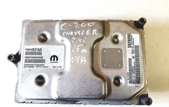 Chrysler 200 Engine control unit/module P68258531AA 5929090 P68250525AG