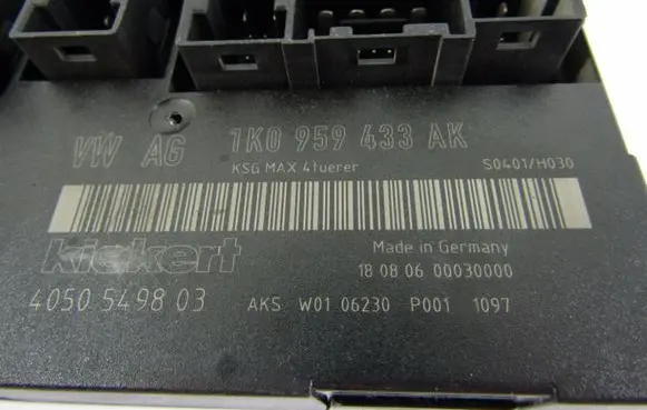 Volkswagen Caddy Other control units/modules 1K0959433AK