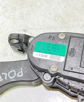 Volkswagen Polo IV 9N3 Accelerator throttle pedal 6Q1721503C 8P1701593C