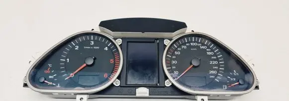 Audi A6 S6 C6 4F Speedometer (instrument cluster) 4F0910900A 4F0920900S
