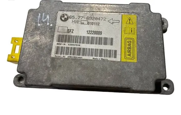 BMW 7 E65 E66 Airbag control unit/module 6920472 65776920472 12220009
