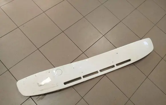 Volkswagen Up Front bumper splitter molding 1s0853665a