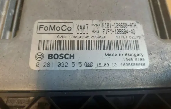Ford Fiesta Engine control unit/module ECU 0281032515 F1B1-12A650-ATH F1F1-12B684-AD