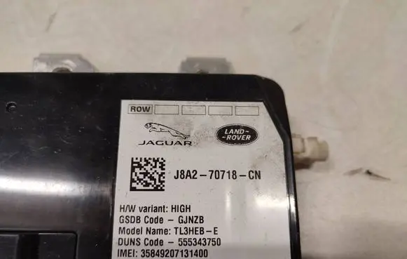 Land Rover Range Rover Velar Other control units/modules J8A270718CN 555343750 35849207131400
