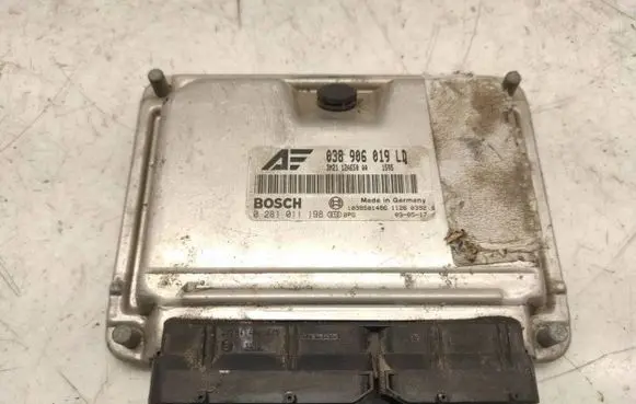 Volkswagen Sharan Engine control unit/module 038906019LD 3M2112A650AA 0281011198