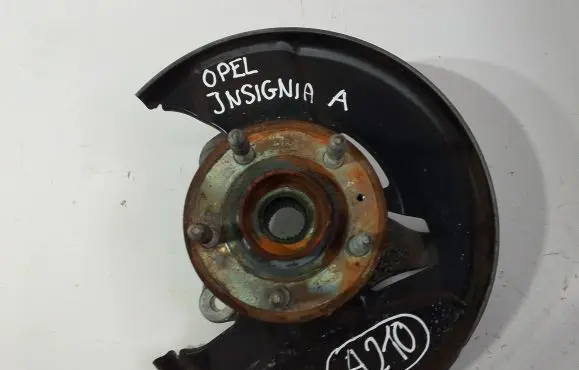 Front wheel hub spindle knuckle