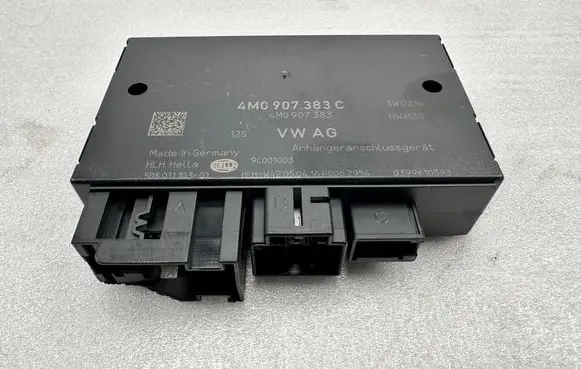 Audi Q7 4M Tow bar trailer control unit/module 4M0907383C 4M0907383