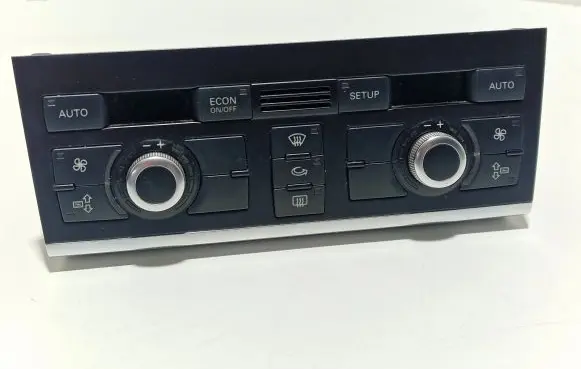 Audi Q7 4L Climate control unit 4L0820043E 4L0910043