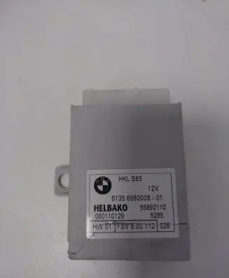 BMW 7 E65 E66 Trunk lid opening control unit 61356980008 55892110 6980008