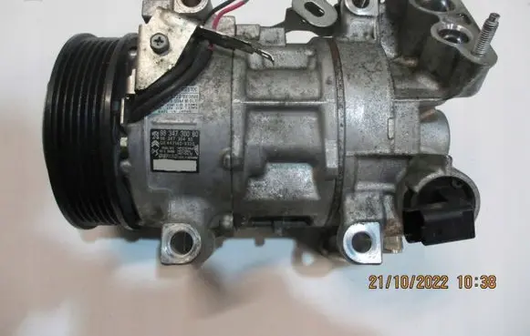 Peugeot 2008 II Air conditioning (A/C) compressor (pump) 9834730080