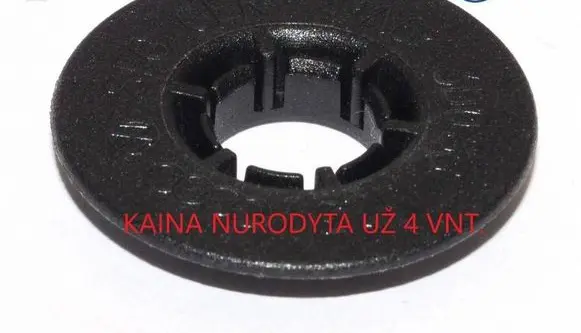 Audi A6 S6 C6 4F Floor mat clip fixing clamp 3D0864523