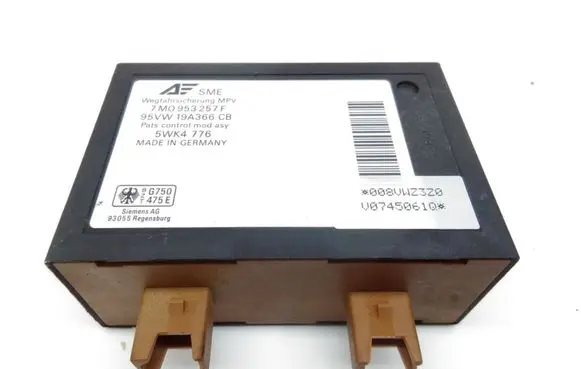 Volkswagen Sharan Immobilizer control unit/module 7M0953257F 95VW19A366CB 5WK4776