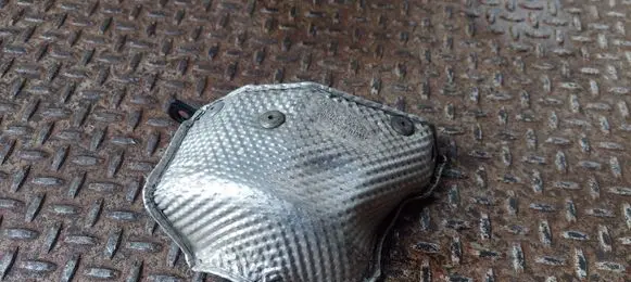 Heat shield in engine bay