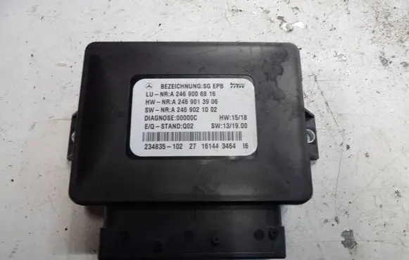 Mercedes-Benz A W176 Hand brake control module A2469006816 A2469013906 A2469021002