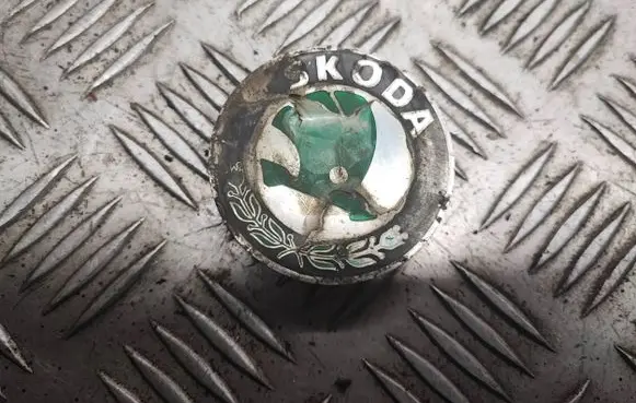 Skoda Octavia Mk2 (1Z) Original wheel cap 6U0601151L PA66MF30