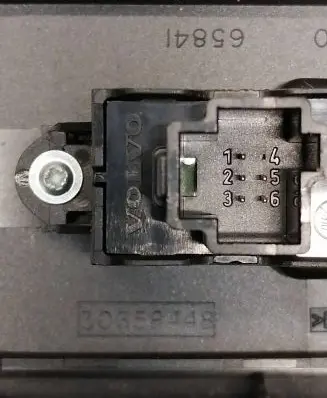Volvo V50 Electric window control switch 8679474 30658448