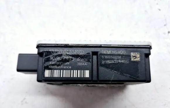 Volvo V50 Alarm control unit/module 30667793 07W36 138AA
