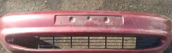 Volkswagen Sharan Front bumper raudonas