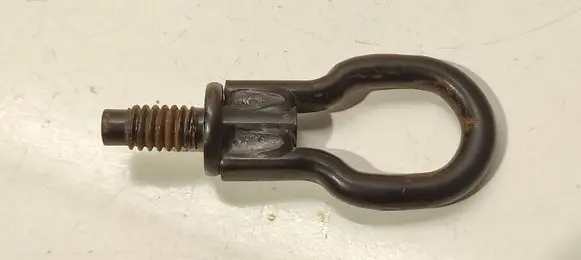 Towing hook eye