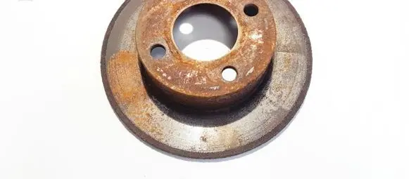 Audi 80 90 S2 B4 Rear brake disc neventiliuojamas