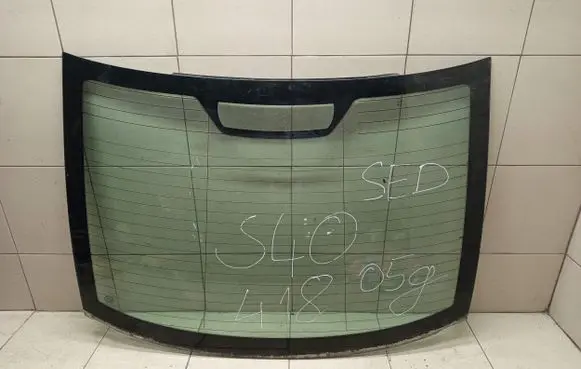 Volvo S40 Rear windscreen/windshield window 