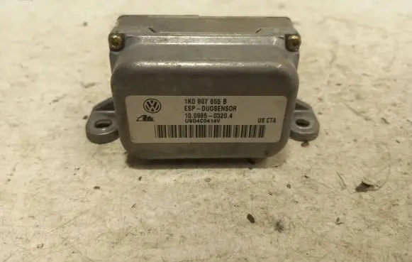 Volkswagen Golf V ESP acceleration yaw rate sensor 1K0907655B 10098503204