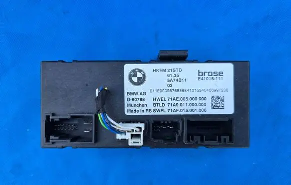 BMW 1 F70 Tailgate/trunk control unit/module 5A74B11 E41015111