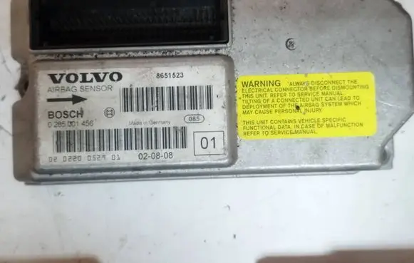 Volvo S80 Airbag control unit/module 8651523