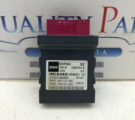 BMW 3 GT F34 Fuel injection pump control unit/module 7407514