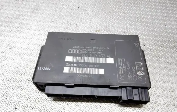 Audi A4 S4 B6 8E 8H Comfort/convenience module 8E0959433AE