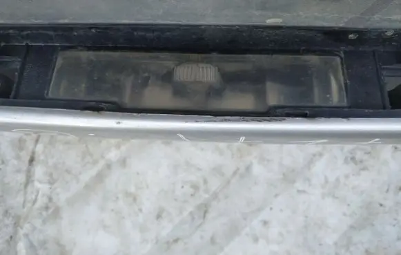 Toyota Yaris Number plate light