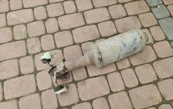 Opel Astra K Catalyst/FAP/DPF particulate filter 55510495