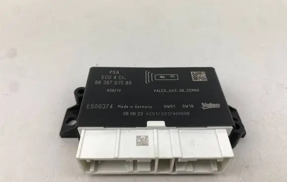 Peugeot 208 Parking PDC control unit/module 9838793580