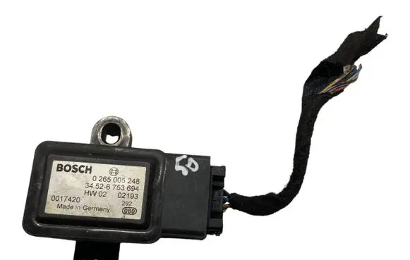 BMW X5 E53 ESP acceleration yaw rate sensor 6753694 34526753694 0265005248