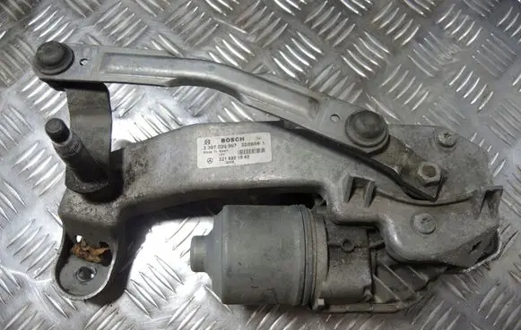 Mercedes-Benz S W221 Front wiper linkage and motor 2218201942