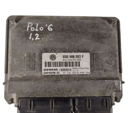 Volkswagen Polo IV 9N3 Engine control unit/module 03D906033F 5WP40298