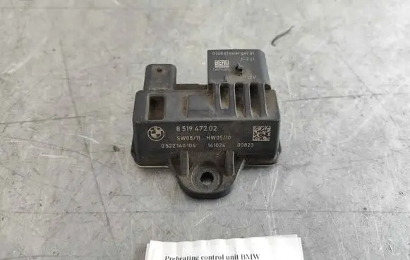 BMW 5 F10 F11 Glow plug pre-heat relay 12217822100 12218519472 7822100