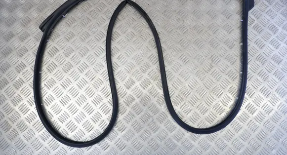 Rubber seal rear door