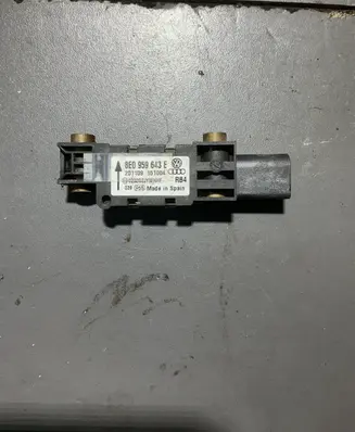 Airbag deployment crash/impact sensor