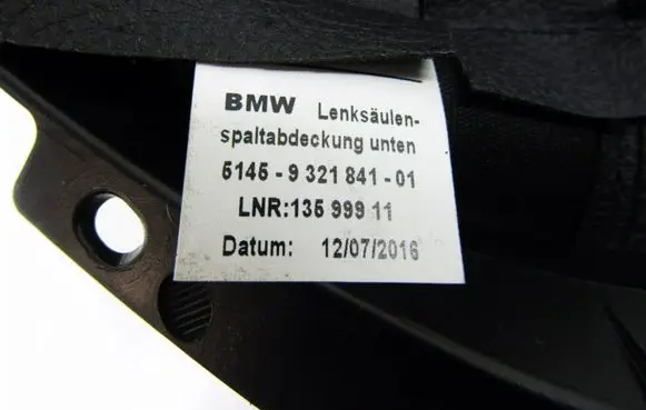 BMW 1 F20 F21 Steering wheel trim 5145932184101