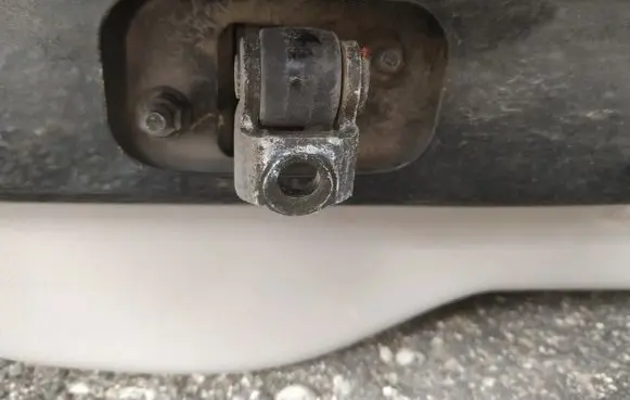 Volvo S40 Front door check strap stopper 