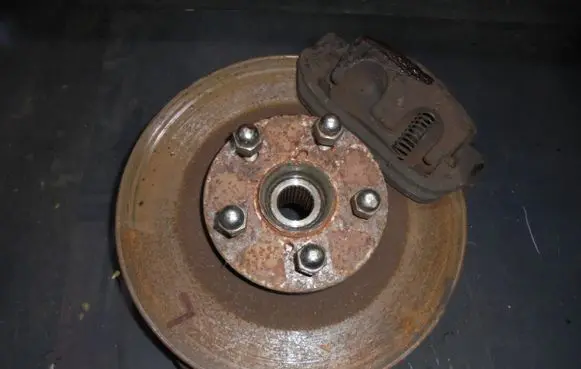 Subaru Impreza IV Front wheel hub spindle knuckle