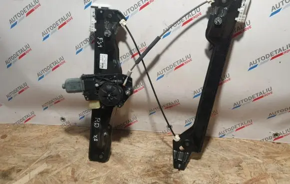 BMW X2 F39 Front door window regulator with motor 7420392